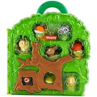 Fisher-Price Little People Estuche portátil Amigos del Bosque