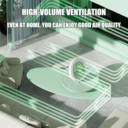 Petit ventilateur de refroidissement de bureau USB avec LED - 4