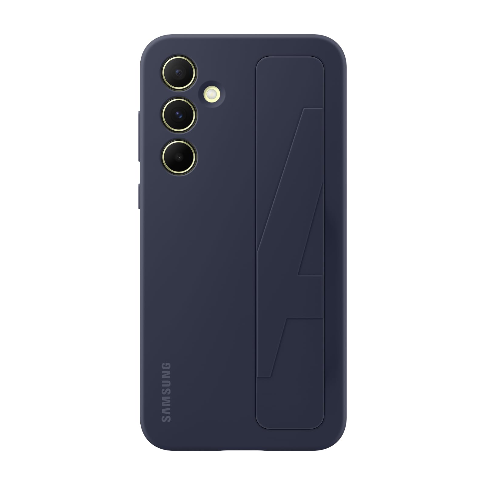 Amazon.co.jp: Galaxy A55 Standing Grip Case|ブルーブラック 