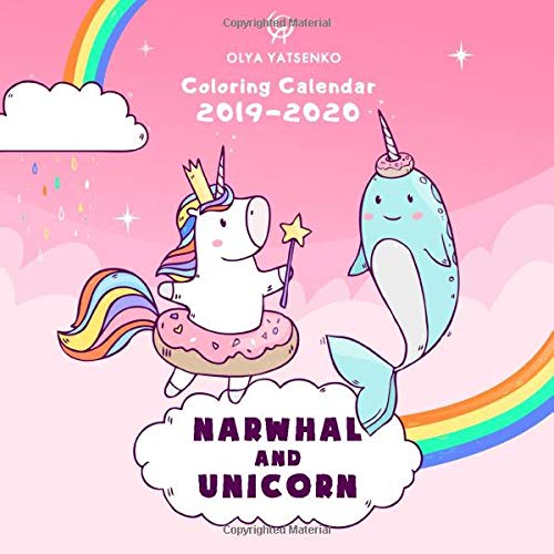 Buy Narwhal and Unicorn Coloring Wall With Special Pack of Magic