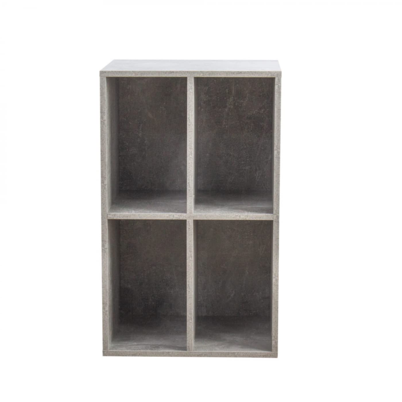 VDD Mueble de vinilo LP Record – Almacenamiento de discos LP – Mueble giratorio disco – Aspecto hormigón gris