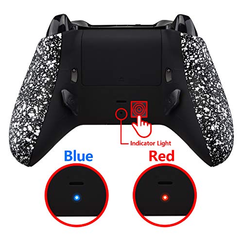 Image of eXtremeRate Textured White Lofty Programable Remap & Trigger Stop Kit, Upgrade Boards & Redesigned Back Shell & Side Rails & Back Buttons & Trigger Lock for Xbox One S /X Controller Model 1708