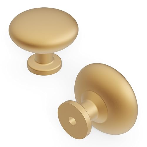 Hickory Hardware 10 Pack of Round Kitchen Cabinet Knobs, Quality