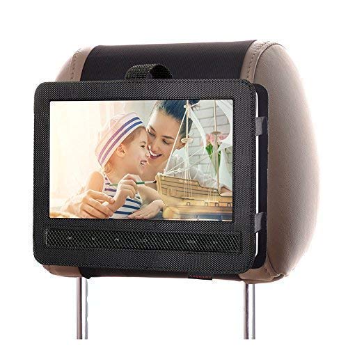 ZugGear DVD Player Headrest Mount Holder Portable DVD Player Mount Car Back seat