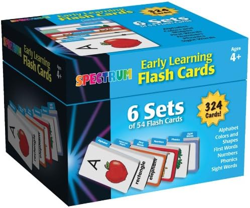 Carson-Dellosa Early Learning Flash Cards (744085)