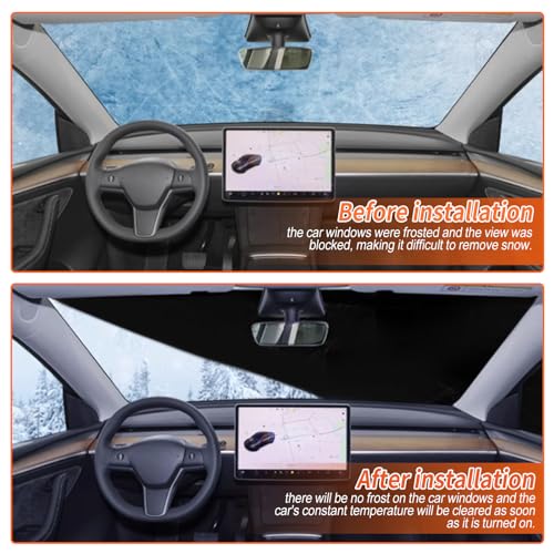 Image of 6 Layers SUV Car Cover Waterproof All Weather Outdoor Full Car Cover UV Protection with Reflective Straps Elastic Bands Zipper Fit for SUV Length 185 to 194inch, Black