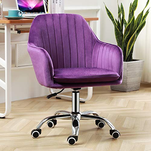 Fauteuil de bureau en velours YZCIS pour soulager le dos pendant le télétravail