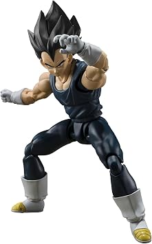 TAMASHII NATIONS S.H. Figuarts Dragon Ball Super Super Hero Vegeta SUPER HERO Resale Edition Approx. 5.3 inches 135 mm, PVC & ABS Plastic, Painted Articulated Action Figure
