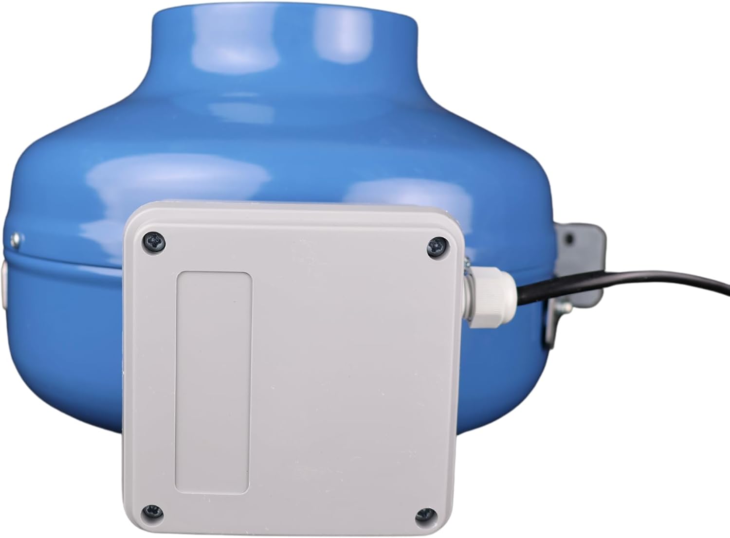 VENTS-US VKM 125 - Metal Inline Duct Fan for 5" ducts with a Centrifugal Impeller (231 CFM) - Can be Used as Either a Supply Boosting or Extract Boosting Fan