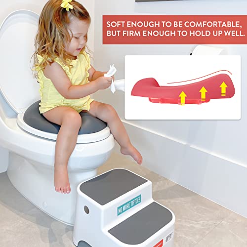 Prince Lionheart 1125 Cushiony Potty Training Squish Seat-Coral thumb #2