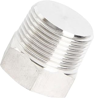 Hemobllo 2 Peças Plugue Hexagonal Externo Plugue De Enchimento De Óleo Ferramentas De Soldagem Plugue De Óleo De Aço Inoxidável Plugues De Óleo Plugues Hexágonos Externos Bungs Para Carro