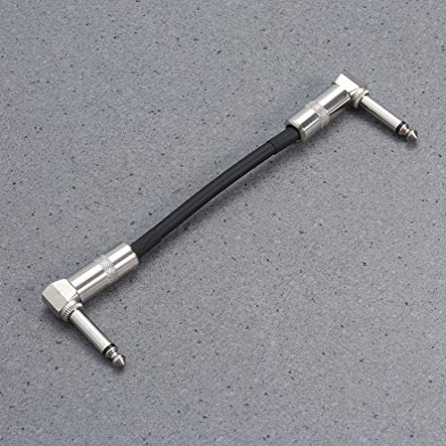 ARTIBETTER 4Pcs Guitarra Instrumento Cabo de 15 Centímetros Amp Efeito de Som De Guitarra Cabo de Gu