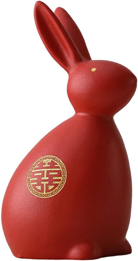 人気沸騰ブラドン ウサギの像の装飾 樹脂の個性的なウサギの工芸品