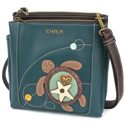 Image of CHALA Merry Messenger RFID Protected Women Faux Leather Shoulder Purse with Adjustable Crossbody Strap | RFID Protected