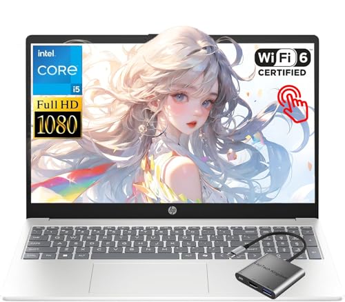 HP 15.6" Touchscreen Business i5 Laptop, Intel 10-Core i5-1334U(Beat i7-1250U),