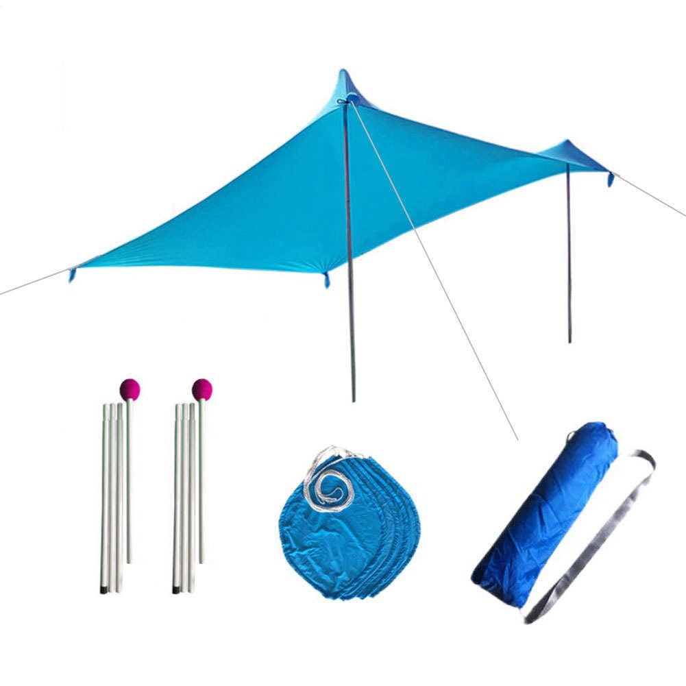 Tente De Plage Paravent Plage Abris De Beach Coupe-Vent avec Protection UV