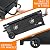 SKOK Foldable Gas Griddle-28 Inch Outdoor Propane Griddle, Portable Flat Top Gas Grill -30000 BTU Propane Fuelled, 2 Burners Table Top Griddle Station with Side Shelves