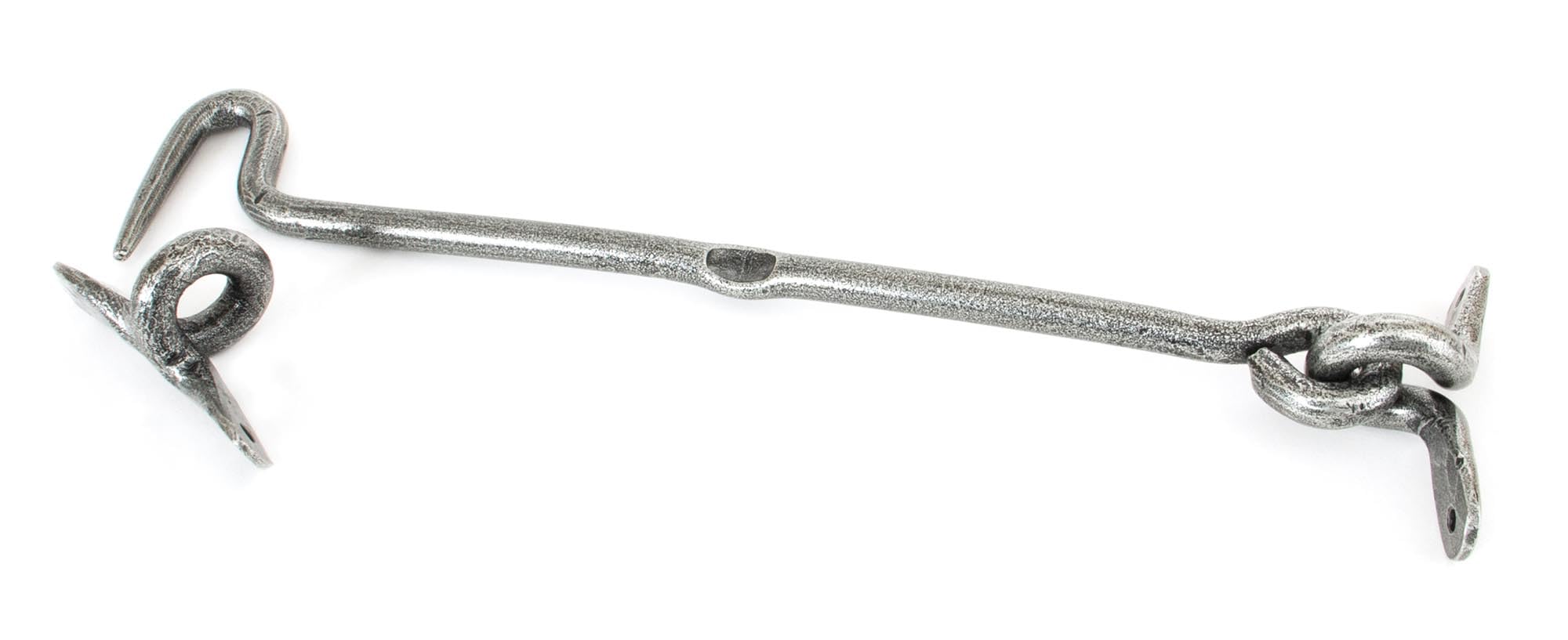 From The Anvil Pewter 10 Inch Forged Cabin Hook
