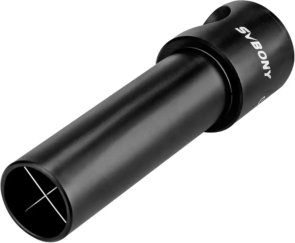 SVBONY SV197 Ocular de colimação Cheshire, ocular de colimação de 1,25 polegadas, para telescópio refletor newtoniano