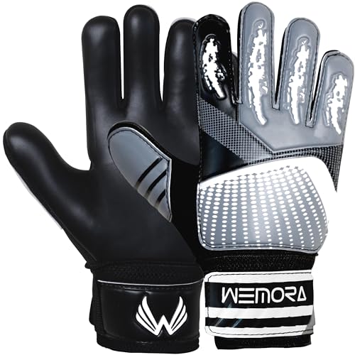 WEMORA Soccer Goalie Gloves for Kids
