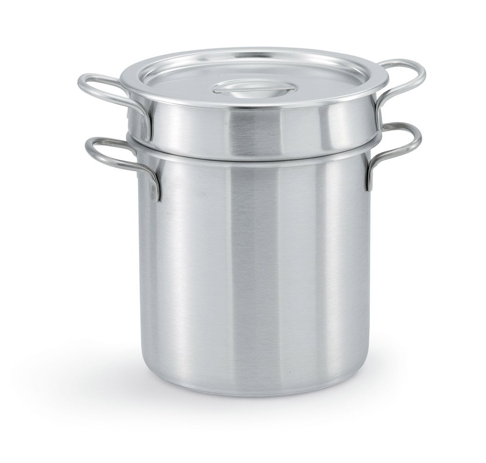 Double Boiler 11 Qt by Vollrath – Stainless Steel, Silver, Model 77110
