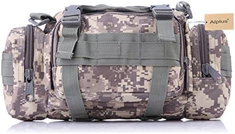 Duffel Pack, Alplus Military Convertible Backpack Duffel Molle Tactical Shoulder Bag with Key Ring Carabiner