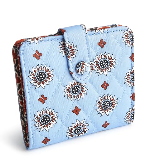 Image of Vera Bradley Women's Premium Cotton Small Tab Wallet