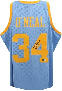 Shaquille O'Neal Autographed MPLS Authentic Basketball Jersey - BAS (L)