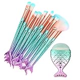 ▶ Incluye: 11 brochas (incluye brocha de sombra de ojos, brocha para base de maquillaje, brocha para polvos, y brocha para pestañas de uso diario)