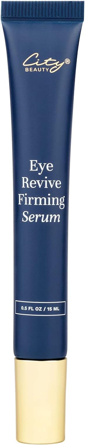 City Beauty Eye Revive Firming Serum - Anti-Aging Eye Treatment - Firm, Tighten, & Hydrate - Natural Solution For Sagging Skin & Under-Eye Wrinkles - Cruelty-Free Skin Care