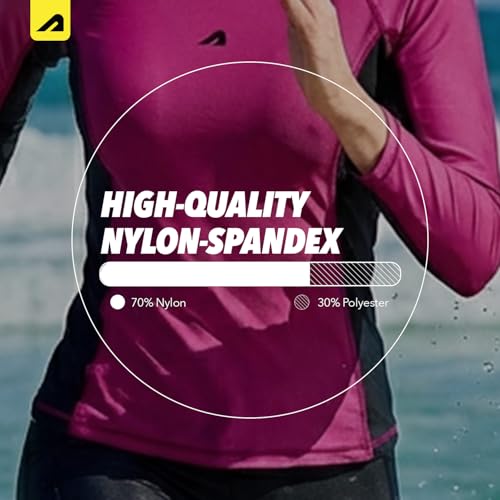Image of Boldfit Swimming Tops for Women Swimming Suit Costume Stretchable Swim Top for Women