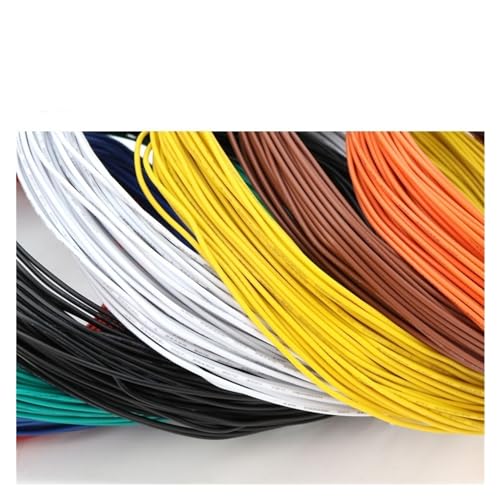 Outdoor Extension 2 Meters 5 Meters 10 Meters UL1007 Tinned Copper Single Core Wire Cable 14AWG 20AWG 22AWG 24AWG 26AWG Electronic Line Solar sheathed(Green,10 Meters 18AWG)