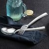 HaWare Set Di Posate 12 Pezzi: Forchette E Cucchiai In Acciaio Inox, Eleganti E Lavabili In Lavastoviglie - 6
