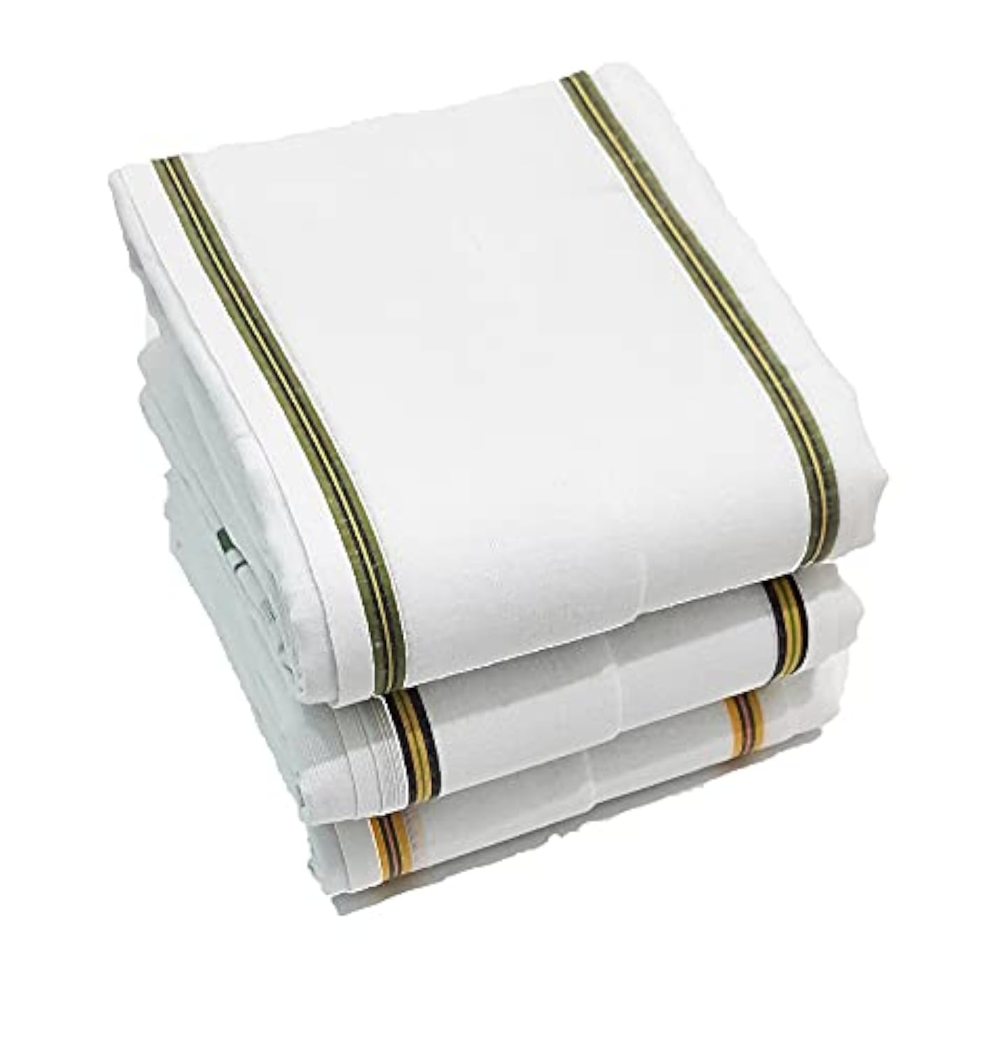 Pure Cotton Gamcha (White, Full Size) - 3