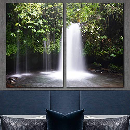 SIGNLEADER Waterfalls Wall Art for Home Office Waterhole Landscape Canvas Wall Art for Living Room Bedroom - 24