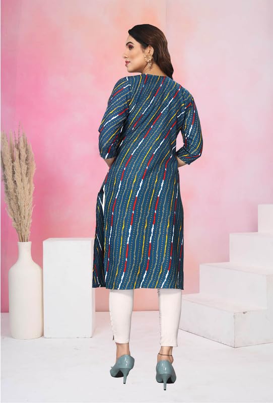 Image of Women Printed Crepe Kurtas