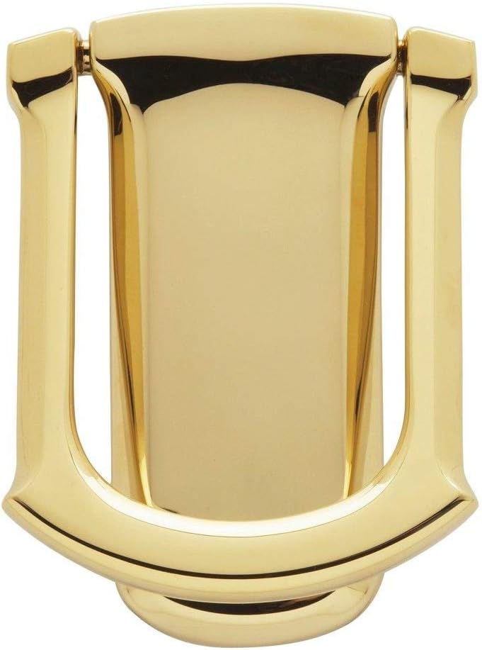 Tahoe Polished Brass Traditional Door Knocker