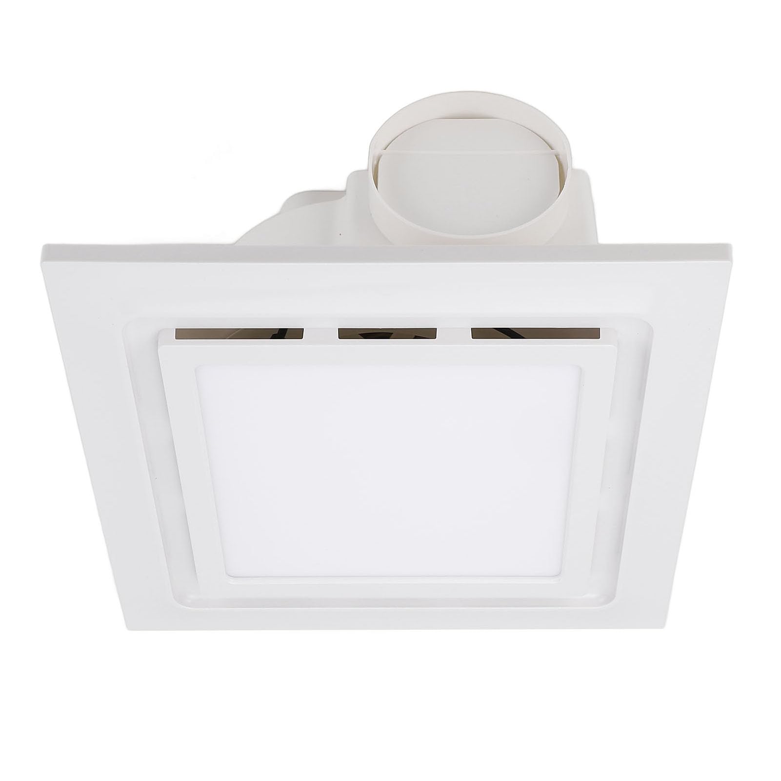 Extractor de Baño Silencioso 140 CFM Ventilación Montaje en Techo Ventilación de Ducha Extractor para Baño Ventilador de Integrado Material ABS