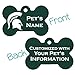 Michigan State Spartans 2-Sided Pet Id Dog Tag | Officially Licensed | Personalized for Your Pet