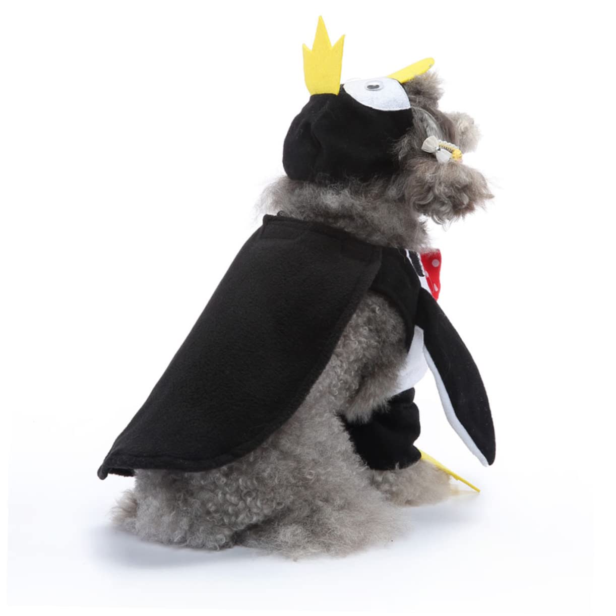 BESPORTBLE 3 Juegos Disfraz de transformación de Mascota Traje de Perro de Halloween Disfraz de Perro pinguino Halloween Disfraces Capa de Gato de Fiesta Ropa para Perros