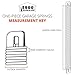 P728 28-Inch Plug-End Garage Door Spring (.177