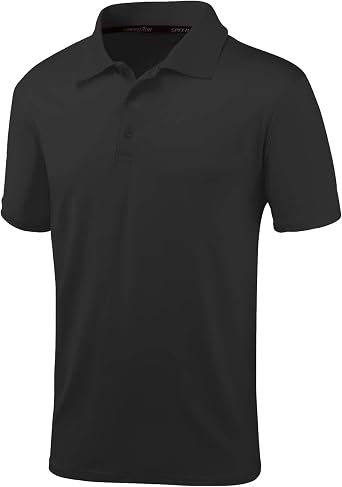SWISSWELL Mens Polo Shirts Short Sleeve Golf Polo Casual Athletic Fast Dry Shirts for Running Tennis Hiking