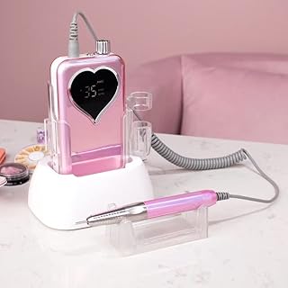 Nail Drill Gradient Color Portable Rechargeable Cordless Nail Drill 35000Rpm