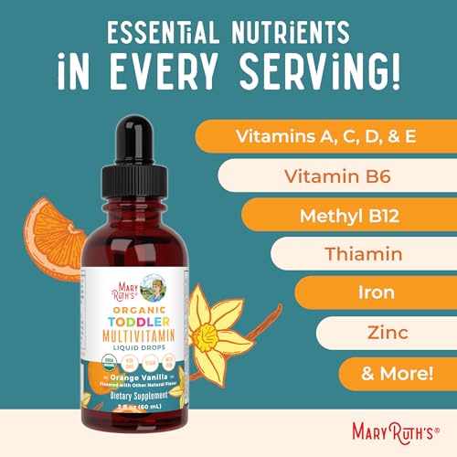 MaryRuth's Organic Toddler Multivitamin Drops