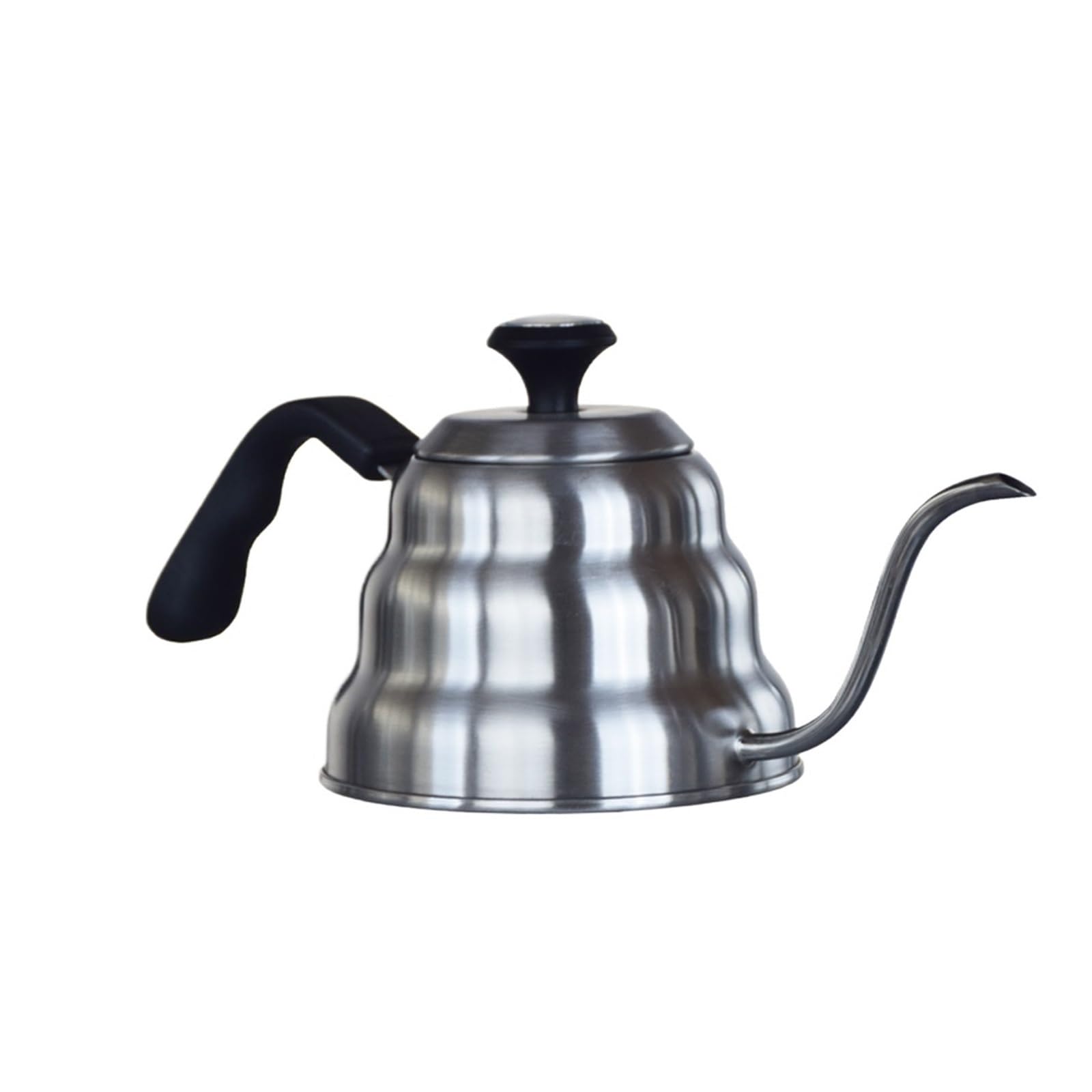 Genérico Cafetera Kettle1L/1.2L de acero inoxidable for verter sobre olla, hervidor agua con termómetro