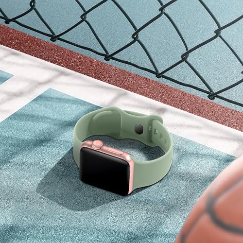 Epova Silicone Strap Compatible with Apple Watch Strap 44mm 42mm 45mm 46mm 49mm - Image 3