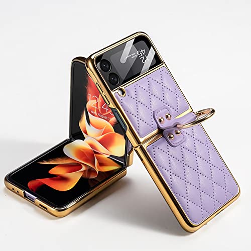 Coque Samsung Z Flip3 antichoc avec film écran et anneau