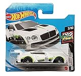 hot wheels 2018 50 aniversario  Hot Wheels - 2018 Bentley Continental GT3 - GTC29 - HW Race Day 7/10 - Short Card - Blanco - 2021