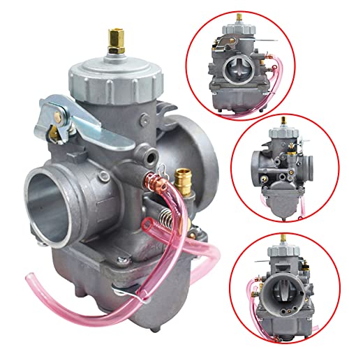 Wflnhb Aluminum Spigot Mount Type Carburetor Replacement For Vm34 34Mm Round Slide Carb Vm34Sc Vm34-168 42-6015 #TOP6