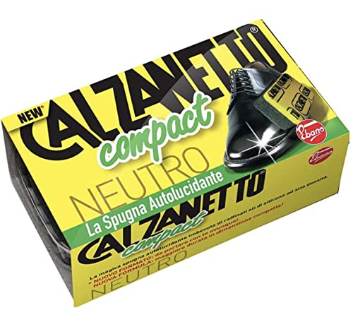CALZANETTO Compact neutre + éponge à polir - Ligne de chaussures